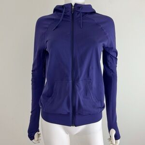 Nike Deep Purple Hoodie Jacket Size S